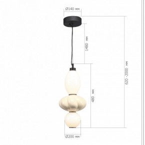 Подвесной светильник ST-Luce FLORENTINI SL6134.413.01 в Челябинске - cheliabinsk.ok-mebel.com | фото 4
