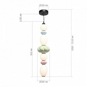 Подвесной светильник ST-Luce FLORENTINI SL6134.453.01 в Челябинске - cheliabinsk.ok-mebel.com | фото 4