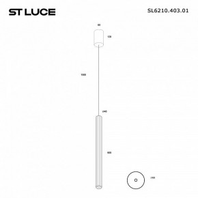 Подвесной светильник ST-Luce LILT SL6210.403.01 в Челябинске - cheliabinsk.ok-mebel.com | фото 3