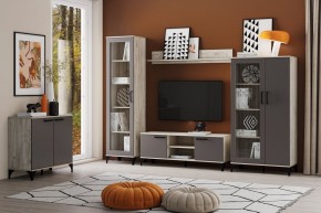Полка НМ 013.72 "Марсель" (Дуб Крафт Серый) в Челябинске - cheliabinsk.ok-mebel.com | фото 2