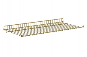 Полка сотовая L695 (золото) в Челябинске - cheliabinsk.ok-mebel.com | фото