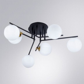 Потолочная люстра Arte Lamp Gemini A2243PL-6BK в Челябинске - cheliabinsk.ok-mebel.com | фото 2