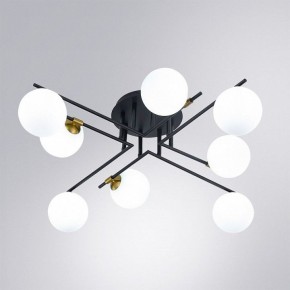 Потолочная люстра Arte Lamp Gemini A2243PL-8BK в Челябинске - cheliabinsk.ok-mebel.com | фото 2