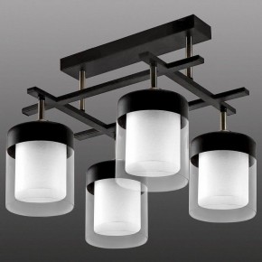 Потолочная люстра Imex MD.06593 MD.06593-4-S-BK+AB в Челябинске - cheliabinsk.ok-mebel.com | фото