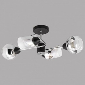 Потолочная люстра Imex MD.8243 MD.8243-4-S-BK+CH в Челябинске - cheliabinsk.ok-mebel.com | фото
