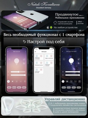 Потолочная люстра Natali Kovaltseva COBRA LED LAMPS 81121/7C в Челябинске - cheliabinsk.ok-mebel.com | фото 7