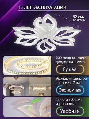 Потолочная люстра Natali Kovaltseva FORTUNA LED LAMPS 81107/6C в Челябинске - cheliabinsk.ok-mebel.com | фото 5