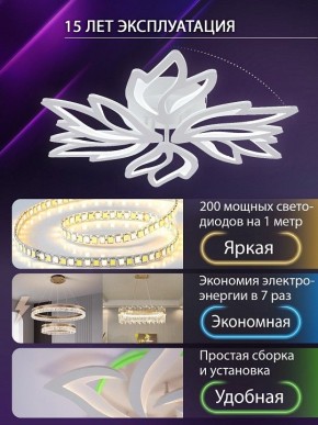 Потолочная люстра Natali Kovaltseva RIF LED LAMPS 81118/5C в Челябинске - cheliabinsk.ok-mebel.com | фото 5