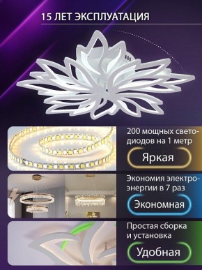 Потолочная люстра Natali Kovaltseva RIF LED LAMPS 81118/6C в Челябинске - cheliabinsk.ok-mebel.com | фото 5