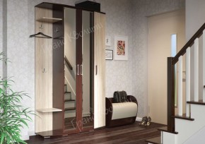 Прихожая Паола (венге/дуб сонома) в Челябинске - cheliabinsk.ok-mebel.com | фото