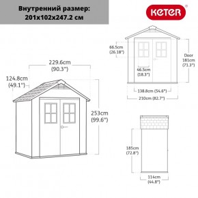 Сарай Окланд 754 (OAKLAND 754) в Челябинске - cheliabinsk.ok-mebel.com | фото 2