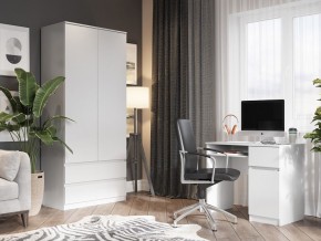 Шкаф 2-ств. с 2 ящиками "Бьянко" в Челябинске - cheliabinsk.ok-mebel.com | фото 4