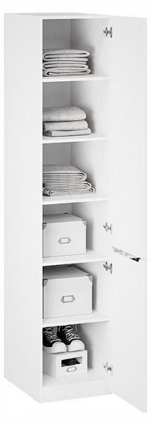Шкаф для белья Глосс СМ-319.07.001 в Челябинске - cheliabinsk.ok-mebel.com | фото 2
