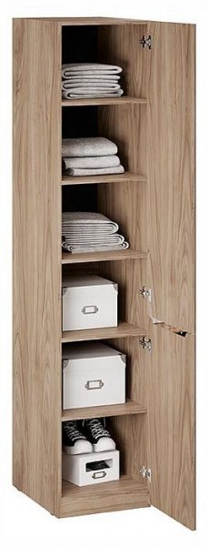 Шкаф для белья Глосс СМ-319.07.001 в Челябинске - cheliabinsk.ok-mebel.com | фото 2