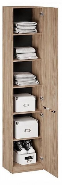 Шкаф для белья Глосс СМ-319.07.011 в Челябинске - cheliabinsk.ok-mebel.com | фото 2
