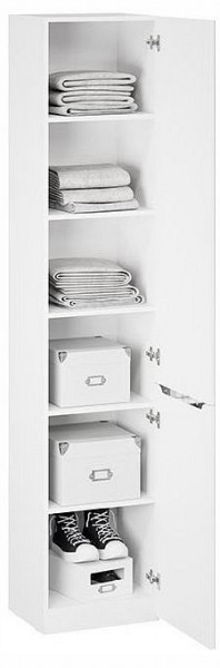 Шкаф для белья Глосс СМ-319.07.012 в Челябинске - cheliabinsk.ok-mebel.com | фото 3