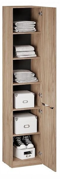 Шкаф для белья Глосс СМ-319.07.012 в Челябинске - cheliabinsk.ok-mebel.com | фото 2