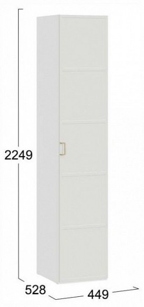 Шкаф для белья Стелла в Челябинске - cheliabinsk.ok-mebel.com | фото 4