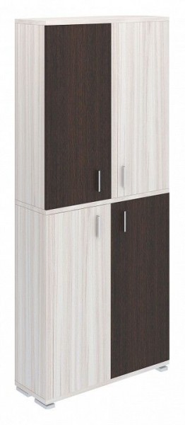 Шкаф книжный Домино ПУ-30-3 в Челябинске - cheliabinsk.ok-mebel.com | фото