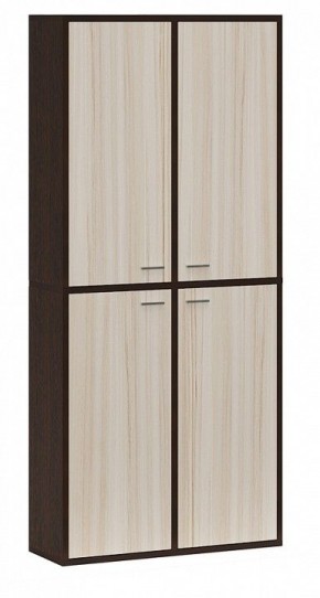 Шкаф книжный Домино СУ(ш2в2)+4ФГ в Челябинске - cheliabinsk.ok-mebel.com | фото