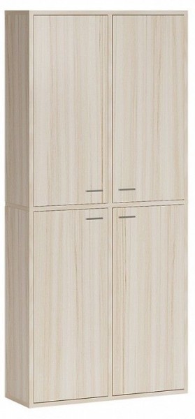 Шкаф книжный Домино СУ(ш2в2)+4ФГ в Челябинске - cheliabinsk.ok-mebel.com | фото