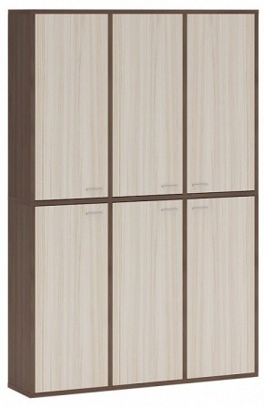 Шкаф книжный Домино СУ(ш3в2)+6ФГ в Челябинске - cheliabinsk.ok-mebel.com | фото
