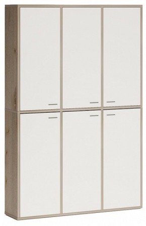 Шкаф книжный Домино СУ(ш3в2)+6ФГ в Челябинске - cheliabinsk.ok-mebel.com | фото