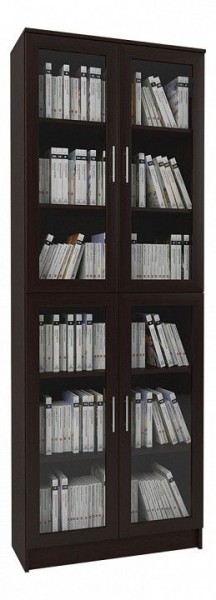 Шкаф книжный Мебелайн-10 в Челябинске - cheliabinsk.ok-mebel.com | фото
