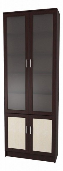 Шкаф книжный Мебелайн-4 в Челябинске - cheliabinsk.ok-mebel.com | фото