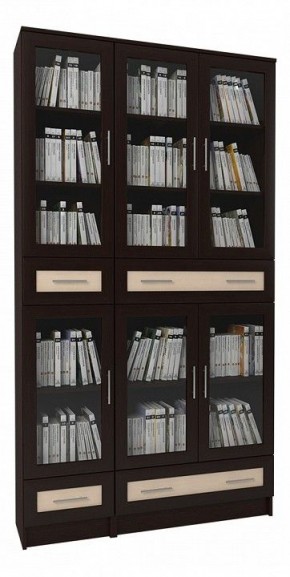 Шкаф книжный Мебелайн-44 в Челябинске - cheliabinsk.ok-mebel.com | фото