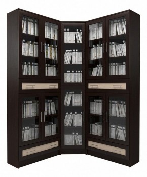 Шкаф книжный Мебелайн-47 в Челябинске - cheliabinsk.ok-mebel.com | фото