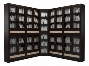 Шкаф книжный Мебелайн-49 в Челябинске - cheliabinsk.ok-mebel.com | фото
