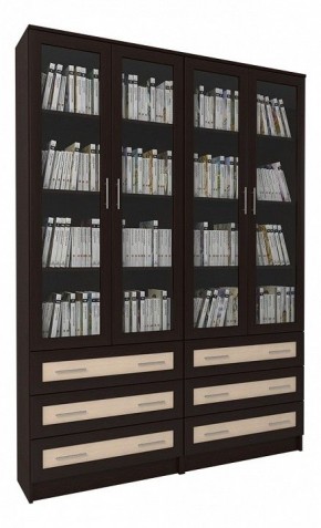 Шкаф книжный Мебелайн-53 в Челябинске - cheliabinsk.ok-mebel.com | фото