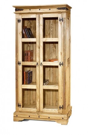Шкаф книжный "Викинг 03" массив в Челябинске - cheliabinsk.ok-mebel.com | фото 2