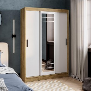 Шкаф-купе Тео ШКК-02 (крафт/белый) в Челябинске - cheliabinsk.ok-mebel.com | фото