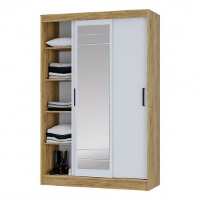 Шкаф-купе Тео ШКК-02 (крафт/белый) в Челябинске - cheliabinsk.ok-mebel.com | фото 4