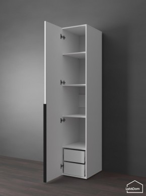 Шкаф Linnea MHR-1-3 2050х400х510 (Белый-М 11.1.2) в Челябинске - cheliabinsk.ok-mebel.com | фото 5