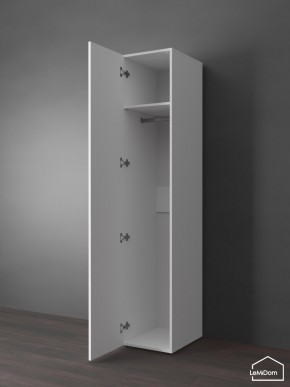 Шкаф Linnea MHR-1PO 2050х400х510 (Белый-М 11.1.2) в Челябинске - cheliabinsk.ok-mebel.com | фото 4