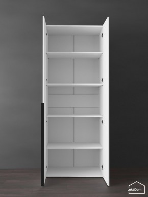 Шкаф Linnea MHR-2-2 2050х800х510 (Белый-М 11.1.2) в Челябинске - cheliabinsk.ok-mebel.com | фото 4