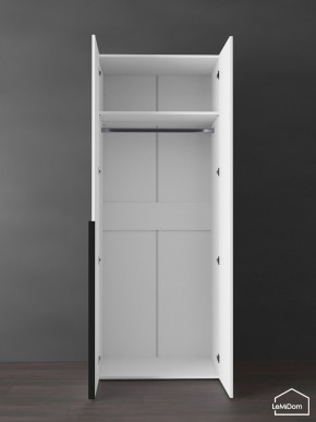 Шкаф Linnea MHR-2 2050х800х510 (Белый-М 11.1.1) в Челябинске - cheliabinsk.ok-mebel.com | фото 4