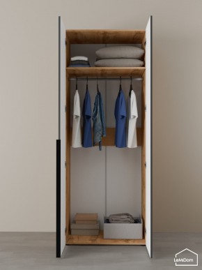 Шкаф Linnea MHR-2 2050х800х510 (ДВ-М 11.1.25) в Челябинске - cheliabinsk.ok-mebel.com | фото 4