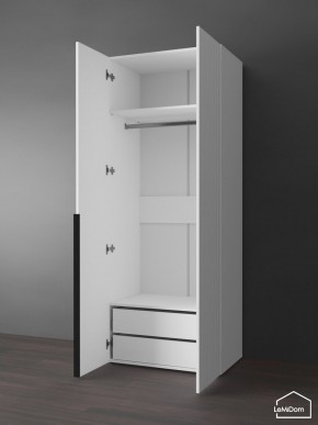 Шкаф Linnea MHR-2-3 2050х800х510 (Белый-М 11.1.1) в Челябинске - cheliabinsk.ok-mebel.com | фото 6