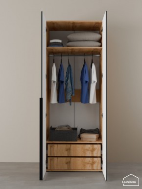 Шкаф Linnea MHR-2-3 2050х800х510 (ДВ-М 11.1.25) в Челябинске - cheliabinsk.ok-mebel.com | фото 5