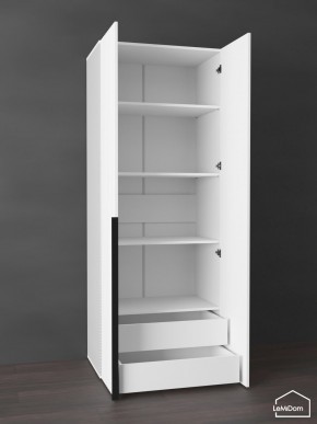 Шкаф Linnea MHR-2-4 2050х800х510 (Белый-М 11.1.1) в Челябинске - cheliabinsk.ok-mebel.com | фото 5