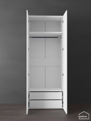 Шкаф Linnea MHR-2PO-3 2050х800х510 (Белый-М 11.1.2) в Челябинске - cheliabinsk.ok-mebel.com | фото 4