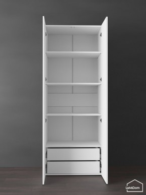 Шкаф Linnea MHR-2PO-4 2050х800х510 (Белый-М 11.1.2) в Челябинске - cheliabinsk.ok-mebel.com | фото 5