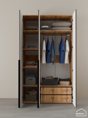 Шкаф Linnea MHR-3-2 2050х1200х510 (ДВ-М 11.1.25) в Челябинске - cheliabinsk.ok-mebel.com | фото 5