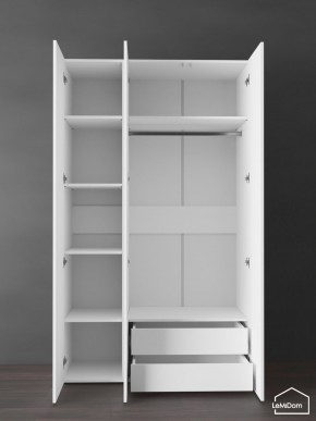 Шкаф Linnea MHR-3PO-2 2050х1200х510 (Белый-М 11.1.1) в Челябинске - cheliabinsk.ok-mebel.com | фото 5
