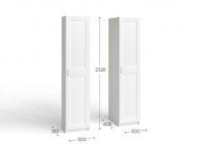 Шкаф МАКС однодверный узкий, цвет белый в Челябинске - cheliabinsk.ok-mebel.com | фото 3