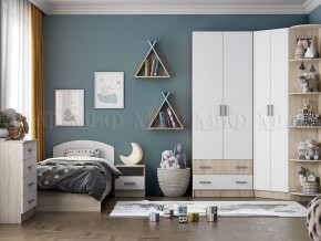 МАРТИНА Шкаф (Белый глянец/дуб сонома) в Челябинске - cheliabinsk.ok-mebel.com | фото 3